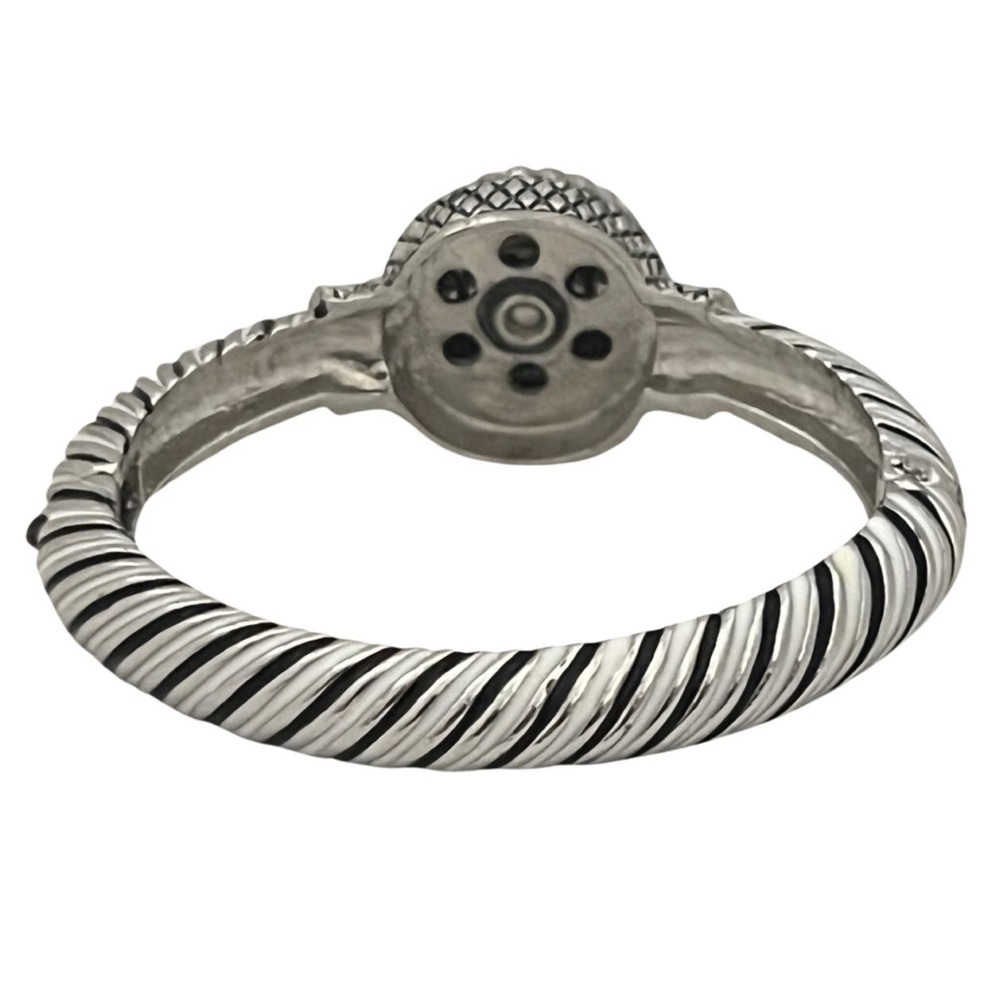 Silver Snap Initial K Crystal Interchangeable Cha… - image 7